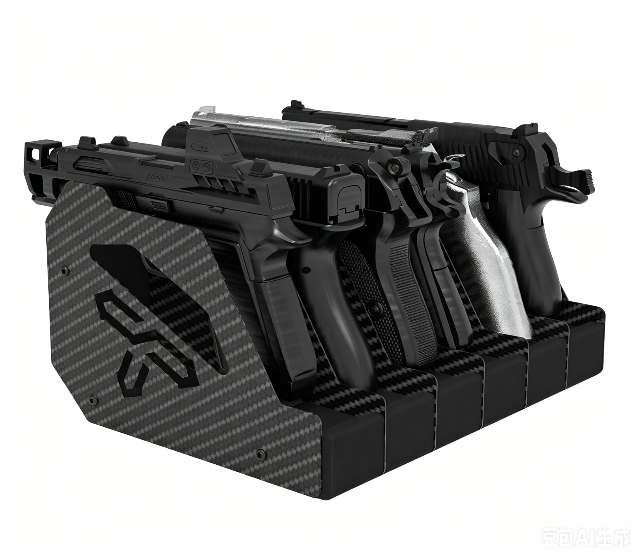 carbon fiber pistol rack for gun safe, 6 slot handgun organizer with eva foam anti scratch, rigid revolver holder for gun cabinet storage carbon fiber pistol rack for gun safe, 6 slot handgun organizer with eva foam anti scratch, rigid revolver holder for gun cabinet storage
